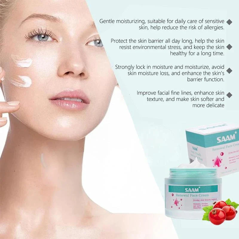 Final 3 Hours: 60%OFF🔥 Saam Face Cream – Anti-Wrinkle & Tightening Formula