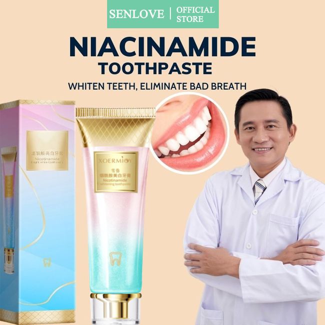 Imported  Niacinamide Whitening Toothpaste