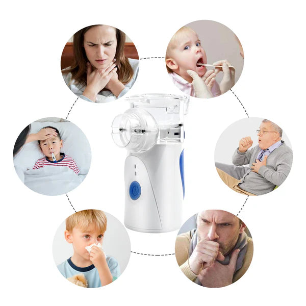 Imported Portable & Rechargeable Inhaler Nebulizer For Kids And Adults